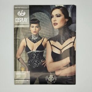 Mcalls Cosplay Carpathia Waist Cincher and Neck Corset M2103 Goth‎ Lolita Anime